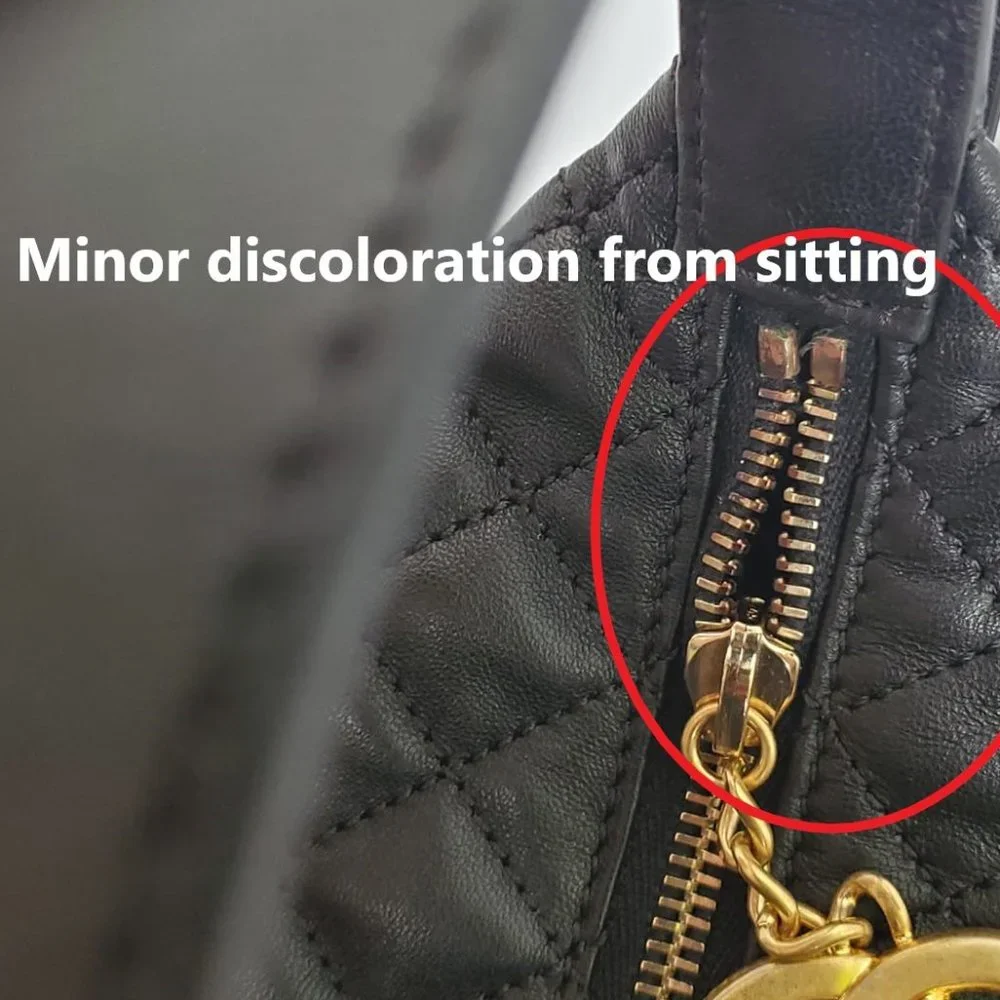 NWT New Authentic Chanel Black Quilted Lambskin - Picture 14 of 14